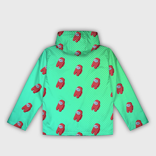 Женская ветровка Among us / 3D-Черный – фото 2