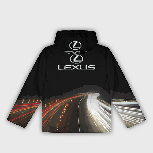 Женская ветровка Night route / 3D-Белый – фото 2