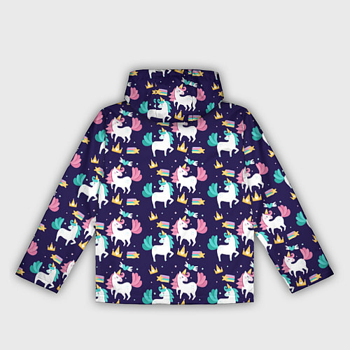 Женская ветровка Unicorn pattern / 3D-Белый – фото 2