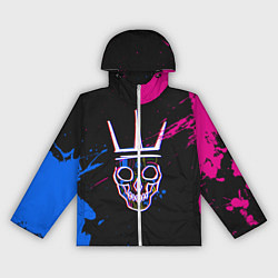 Ветровка с капюшоном женская Watch Dogs Legion, цвет: 3D-белый