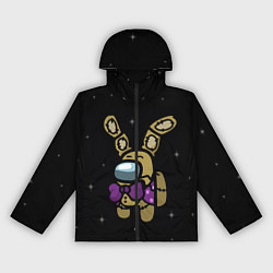 Ветровка с капюшоном женская AMONG US, цвет: 3D-черный