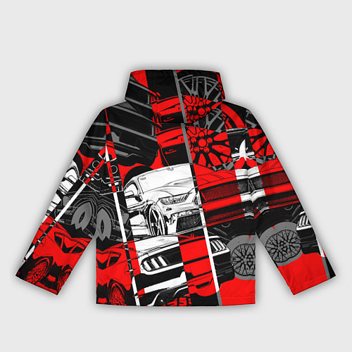 Женская ветровка Автомобили / 3D-Белый – фото 2