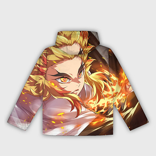 Женская ветровка Клинок Рассекающий Демонов / 3D-Белый – фото 2