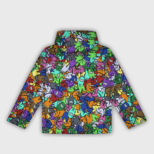 Женская ветровка Among Us Overload / 3D-Белый – фото 2