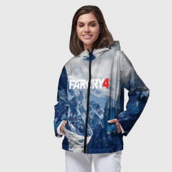 Ветровка с капюшоном женская FARCRY 4 S, цвет: 3D-черный — фото 2