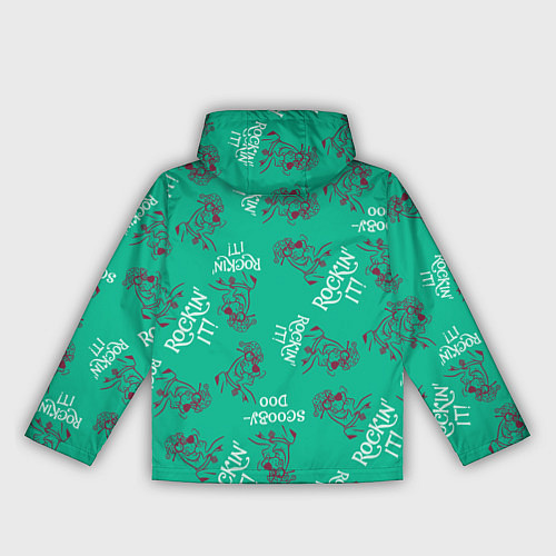 Женская ветровка X-Mas Scooby / 3D-Черный – фото 2