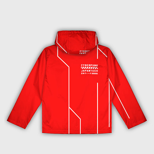 Женская ветровка CYBERPUNK FASHION / 3D-Белый – фото 2