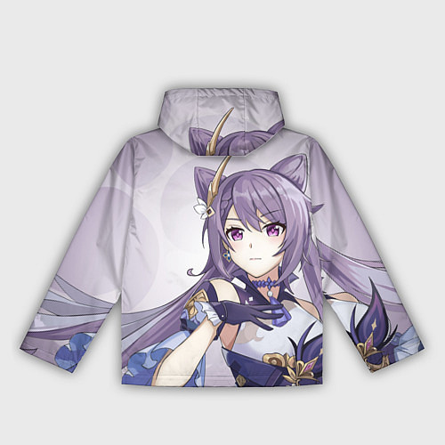 Женская ветровка GENSHIN IMPACT, КЭ ЦИН / 3D-Белый – фото 2