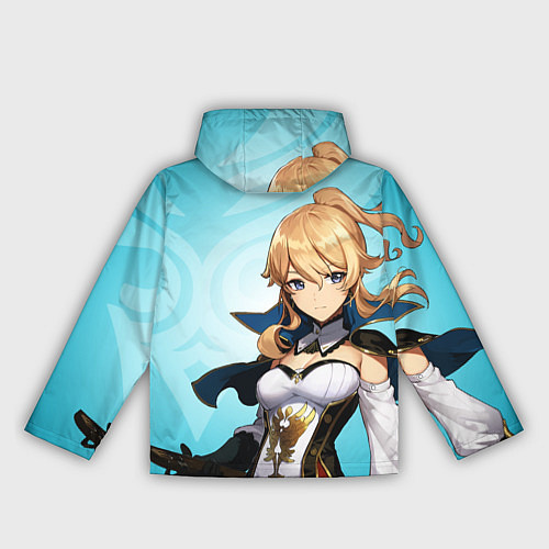 Женская ветровка GENSHIN IMPACT, ДЖИНН / 3D-Белый – фото 2