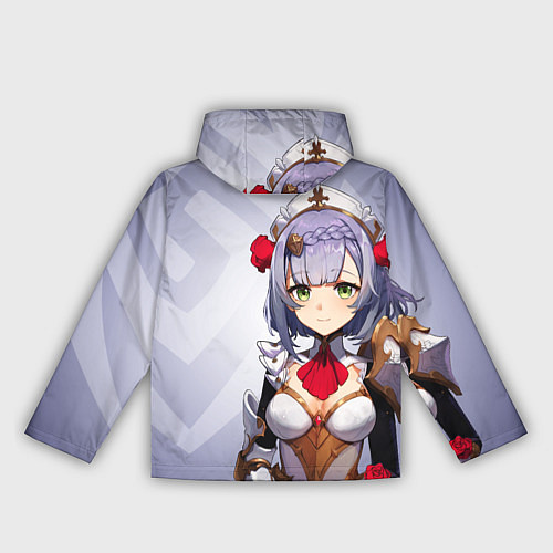 Женская ветровка GENSHIN IMPACT, НОЭЛЛЬ / 3D-Белый – фото 2