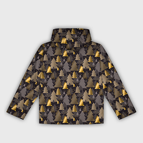 Женская ветровка Ёлочки / 3D-Белый – фото 2