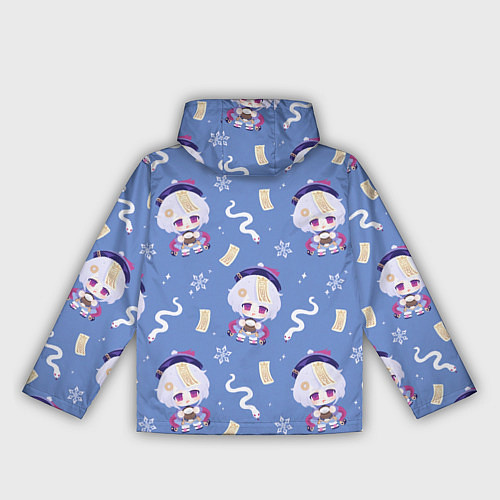 Женская ветровка Genshin Impact / 3D-Черный – фото 2