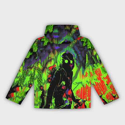 Женская ветровка Граффити / 3D-Белый – фото 2