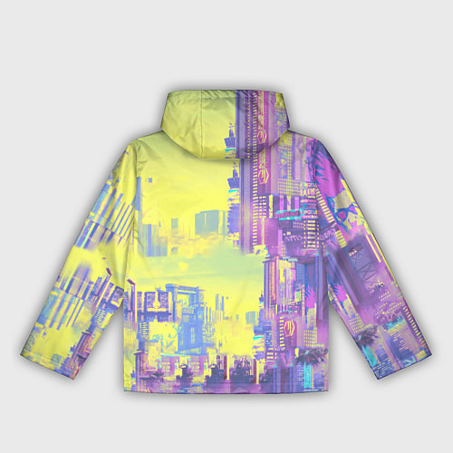 Женская ветровка Cyberpunk 2077 / 3D-Черный – фото 2