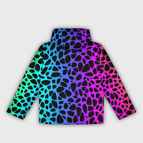 Женская ветровка Неоновый градиент / 3D-Белый – фото 2