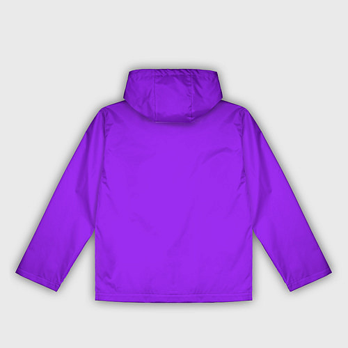 Женская ветровка Фиолетовый / 3D-Белый – фото 2