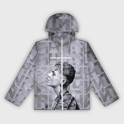 Ветровка с капюшоном женская Ваня Дмитриенко, цвет: 3D-белый