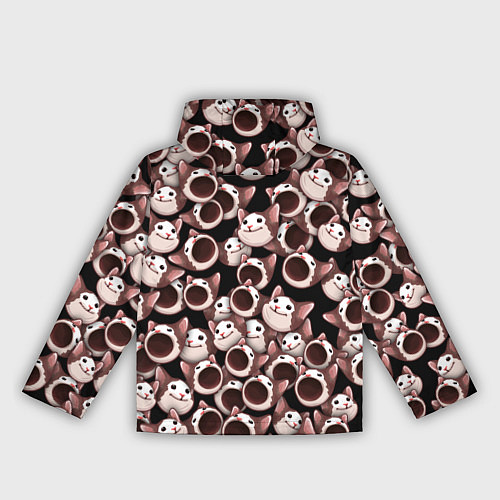 Женская ветровка Popping cats / 3D-Белый – фото 2