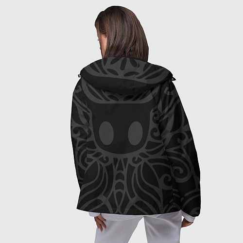 Женская ветровка HOLLOW KNIGHT ХОЛЛОУ НАЙТ / 3D-Черный – фото 4