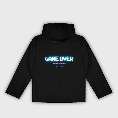 Женская ветровка Игра окончена / 3D-Белый – фото 2