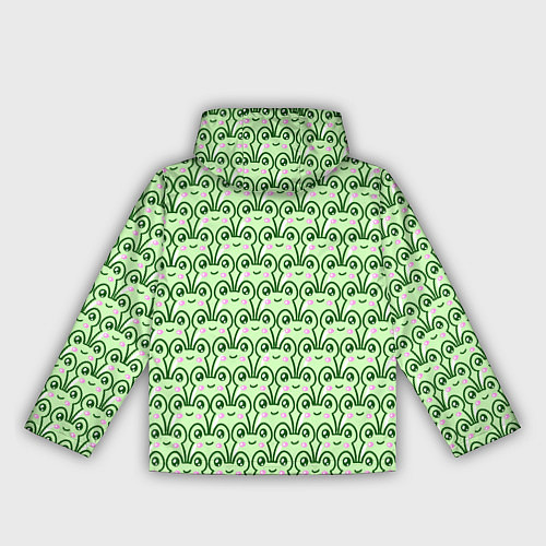 Женская ветровка Милые лягушки / 3D-Белый – фото 2