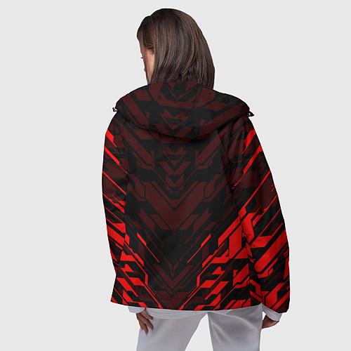 Женская ветровка КОД ГИАС CODE GEASS / 3D-Черный – фото 4