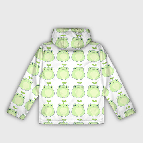 Женская ветровка Лягушки-росточки / 3D-Белый – фото 2
