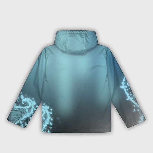 Женская ветровка Водяные свечения / 3D-Белый – фото 2