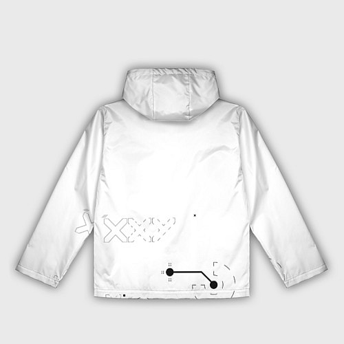 Женская ветровка Desert Eagle: Printstream White / 3D-Белый – фото 2
