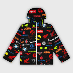 Женская ветровка Motorcycle pattern Мото паттерн Z