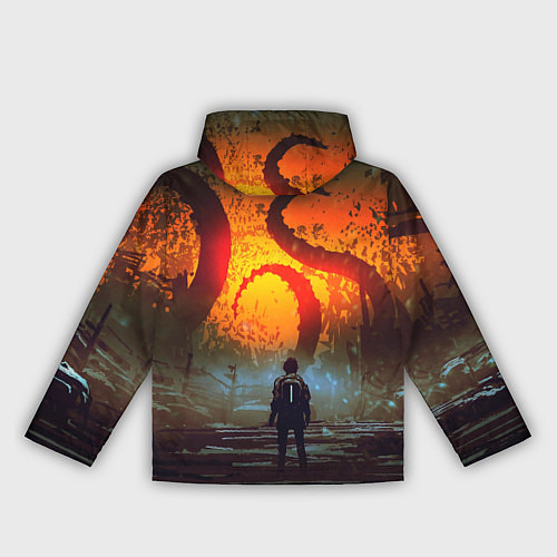 Женская ветровка Metro Exodus / 3D-Черный – фото 2