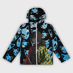 Ветровка с капюшоном женская ГИО ТОМИОКА КЛИНОК, цвет: 3D-белый