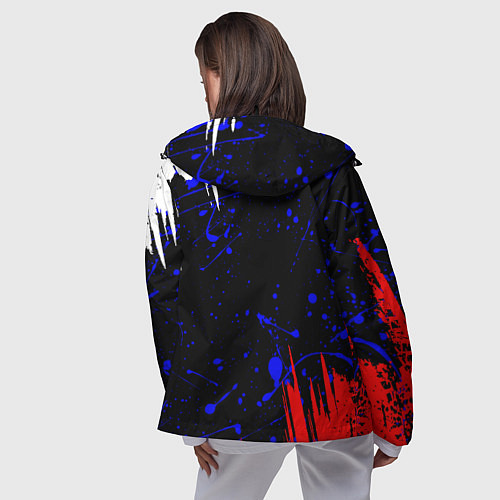 Женская ветровка HONDA / 3D-Черный – фото 4