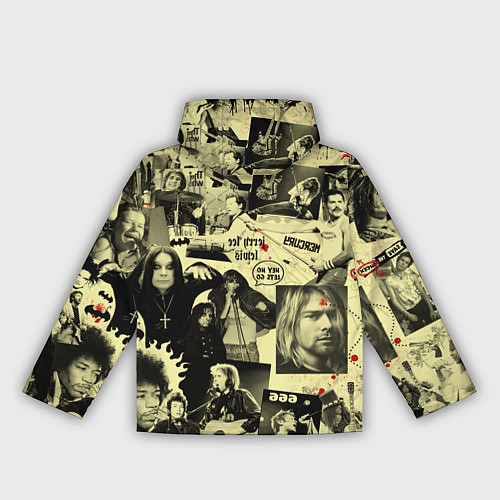 Женская ветровка РОК КУМИРЫ / 3D-Белый – фото 2