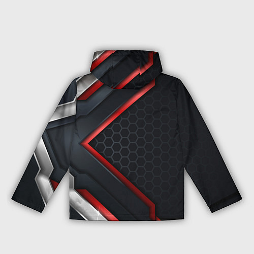 Женская ветровка Luxury Black 3D СОТЫ / 3D-Черный – фото 2