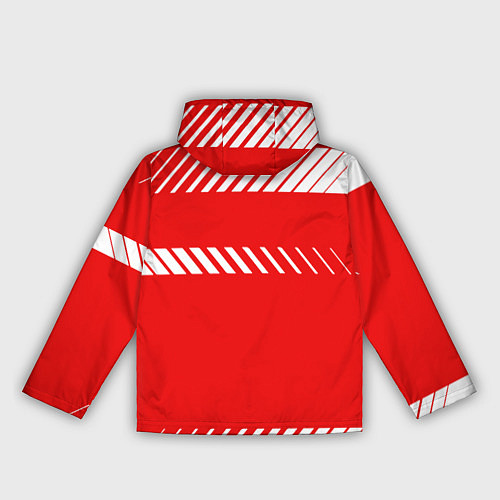 Женская ветровка PORSCHE ПОРШЕ RED STYLE / 3D-Белый – фото 2