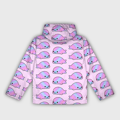 Женская ветровка Нерпы / 3D-Белый – фото 2