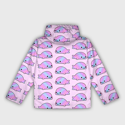 Женская ветровка Нерпы / 3D-Черный – фото 2