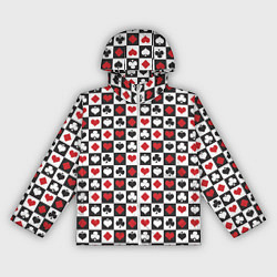 Женская ветровка SODA LUV КАРТОЧНЫЕ МАСТИ