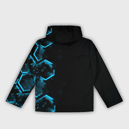 Женская ветровка Mercedes Мерседес Неон / 3D-Белый – фото 2