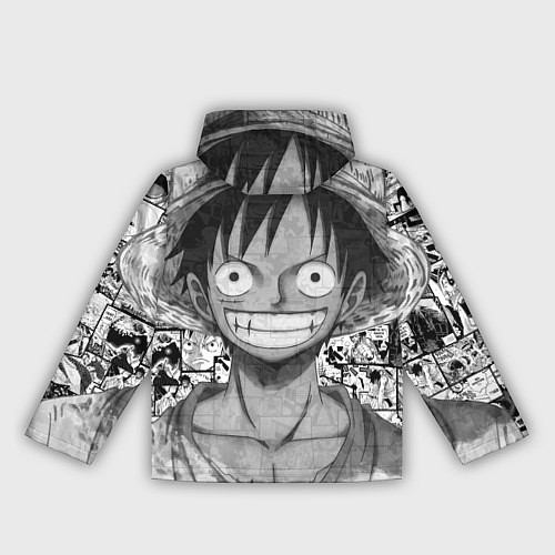 Женская ветровка Луфи улыбается one piece / 3D-Белый – фото 2