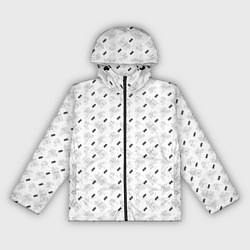 Ветровка с капюшоном женская JUDO, цвет: 3D-черный