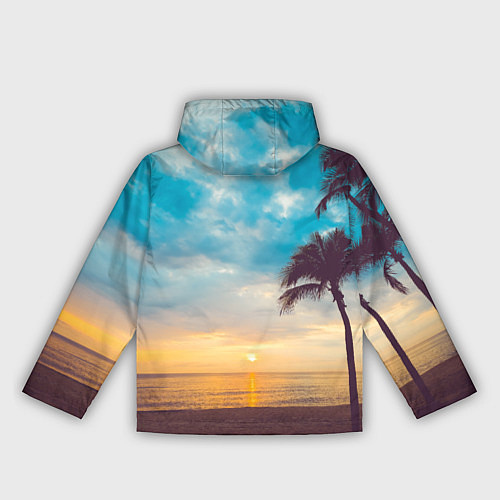 Женская ветровка Пейзаж / 3D-Черный – фото 2