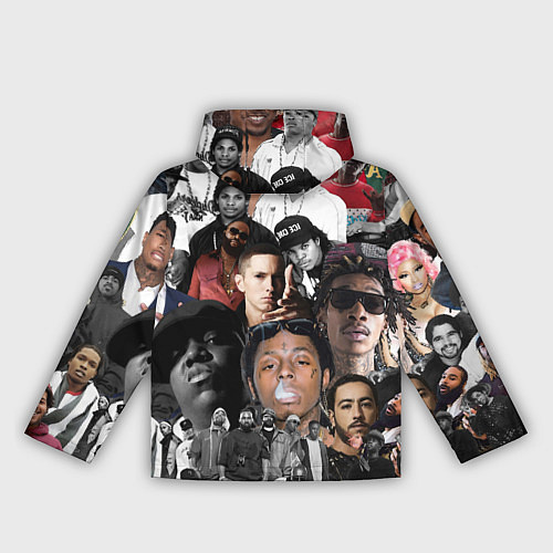 Женская ветровка Короли Рэпа KING RAP / 3D-Черный – фото 2