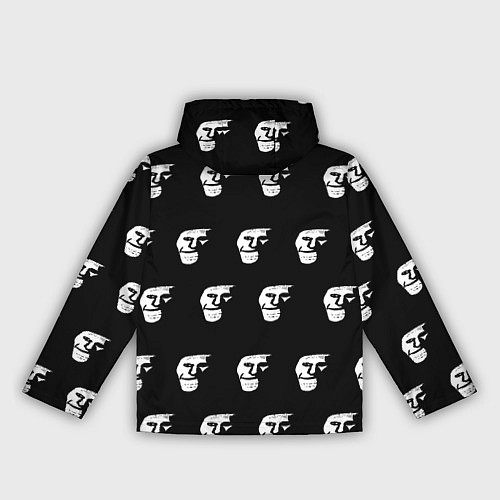 Женская ветровка Dark trollface / 3D-Белый – фото 2