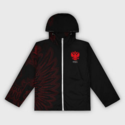 Ветровка с капюшоном женская Russia - Red Side, цвет: 3D-белый