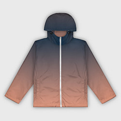 Ветровка с капюшоном женская PREDAWN GRADIENT, цвет: 3D-белый