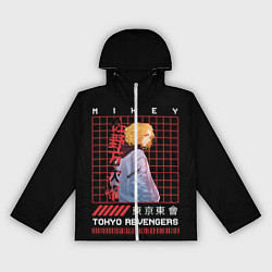 Ветровка с капюшоном женская Майки Тосва токийские мстители, цвет: 3D-белый