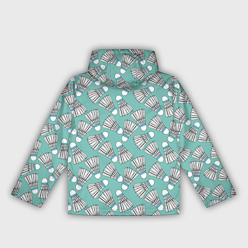 Женская ветровка Воланы на ментоловом / 3D-Белый – фото 2