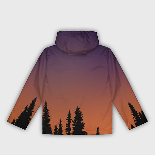 Женская ветровка Gradient Forest Siren Head / 3D-Белый – фото 2